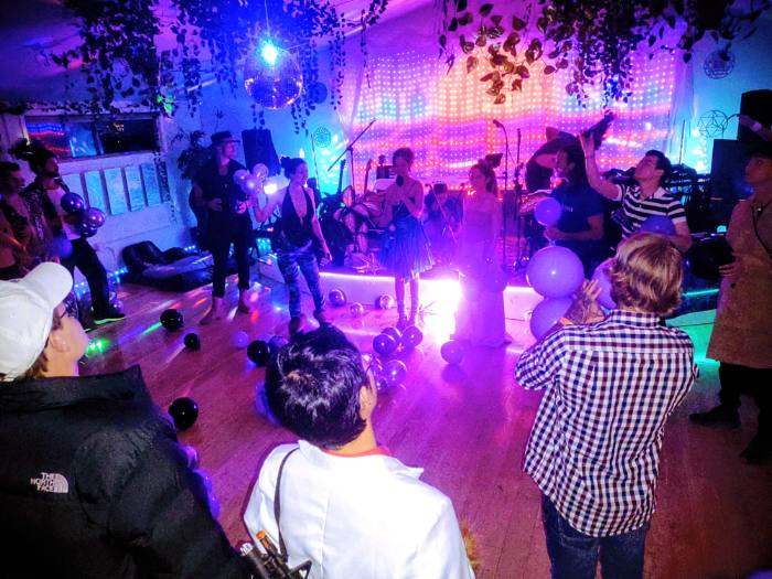 Past Elevate: stage + crowd