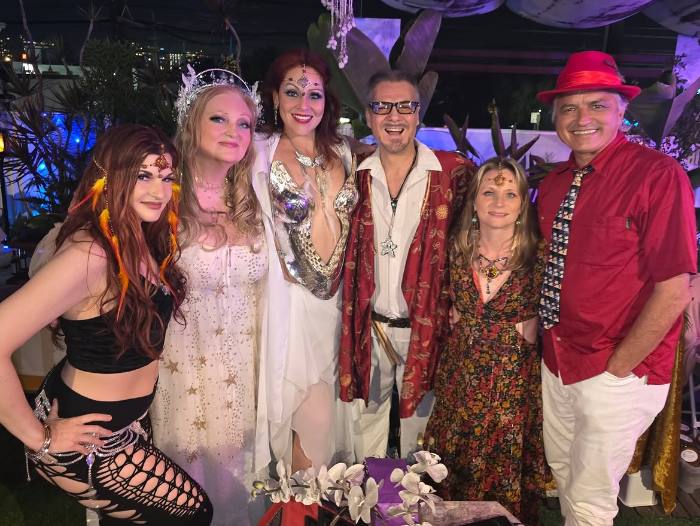 Past event: costumed crew